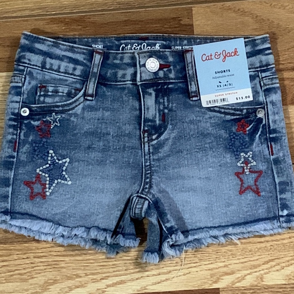 Girls Cat & Jack short & tank bundle
